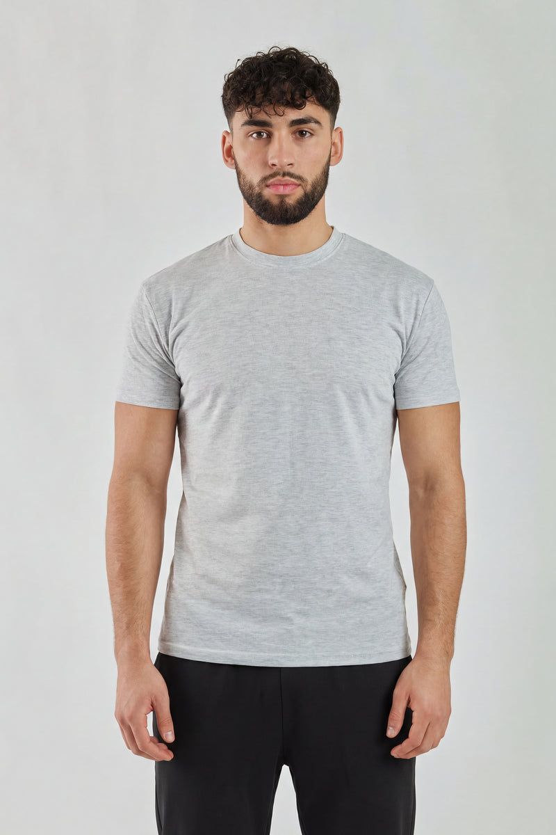 Classic Crew Tee – Men’s Grey T-Shirt
